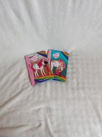 Deux livres l'école des licornes