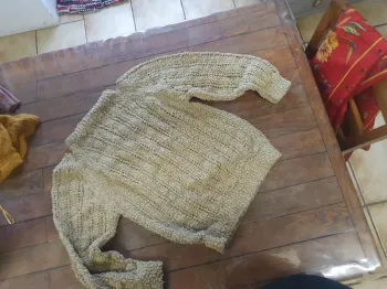 Pull grosse maille