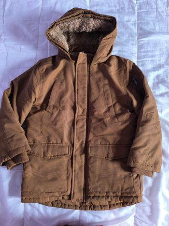 Parka camel doublée 10 ans