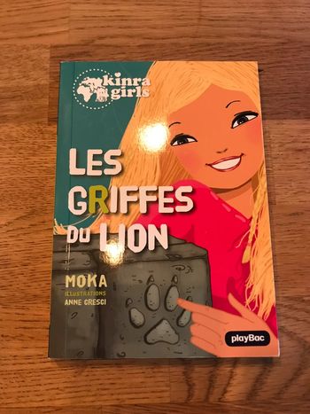 Livre Kinra Girls Numéro 3 Les griffes du lion