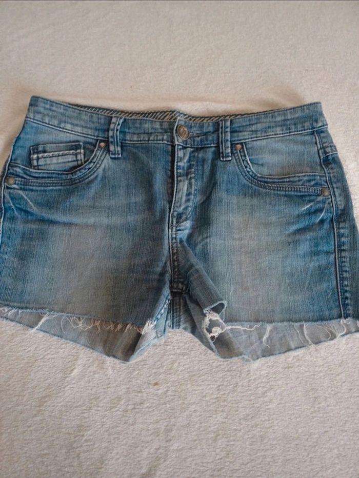 Short en jean bleu taille 40 Esprit