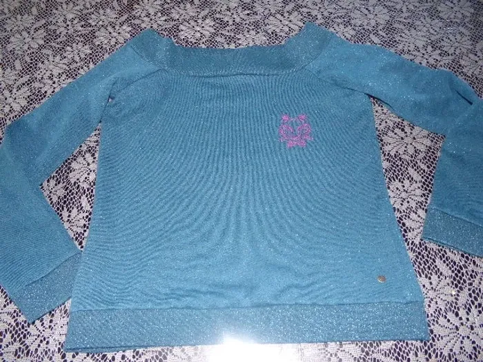 Pull bleu - photo numéro 5