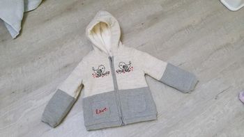 Gilet zippé chaud Taille 2 ans