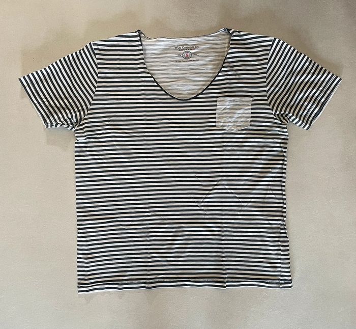 Tee shirt Devred rayé S