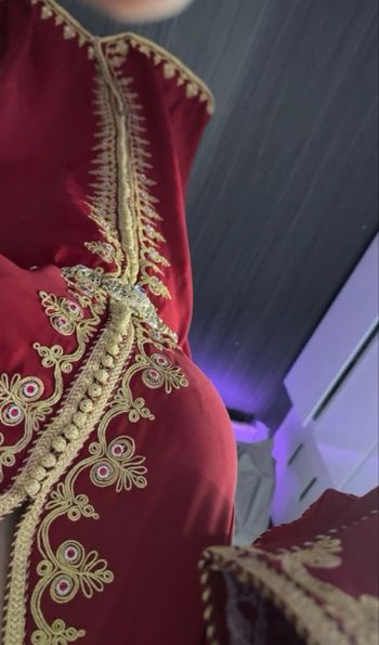 Caftan takchita rouge