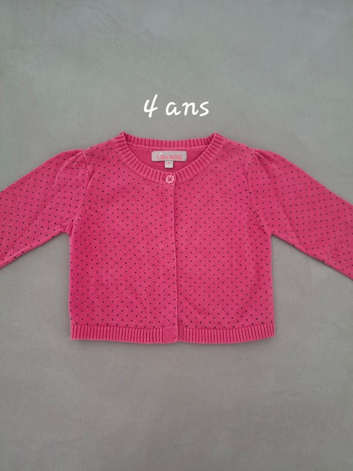 Gilet court Lisa Rose 4 ans - photo numéro 1