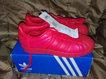 Baskets adidas superstar glossy toe taille 38 2/3