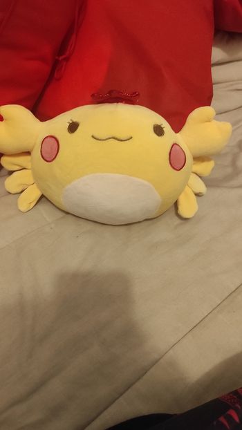 Peluche princesse crabe