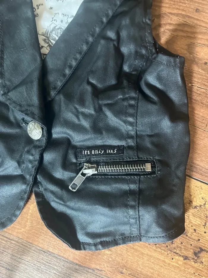 Gilet style rock IKKS 3 ans - photo numéro 4