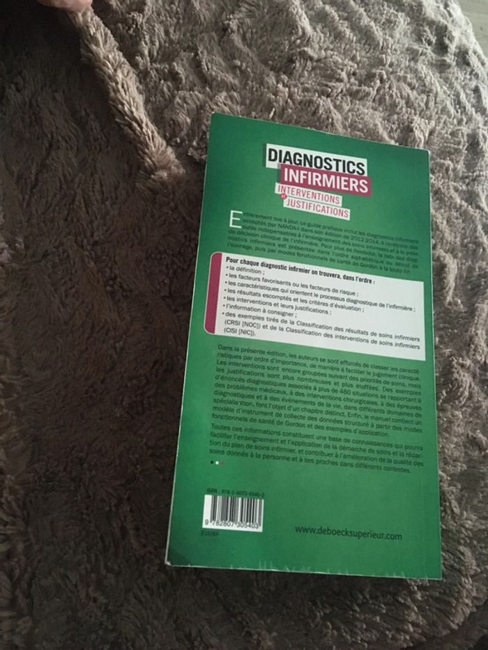 Livre diagnostics infirmiers - photo numéro 2