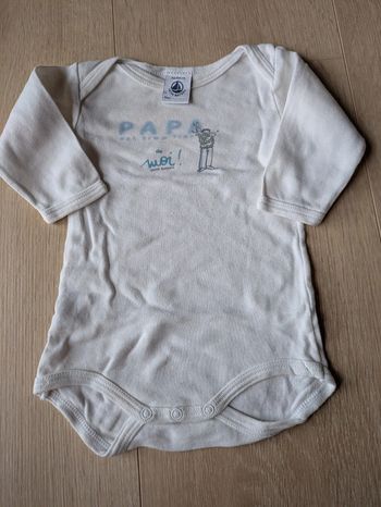 Body petit bateau 3 mois