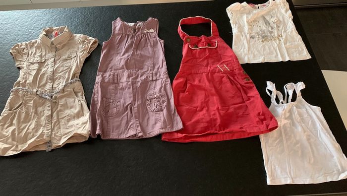 Lot 5 pièces été 4 ans