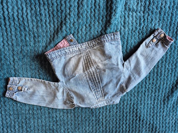 Veste jean bébé fille taille 18mois - photo numéro 5