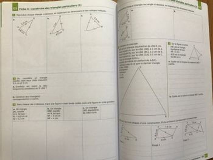 Cahier d'exercices iParcours maths 6e (avec rappels de cours) édition 2021 - photo numéro 3