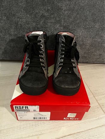 Chaussures à lacets Kickers