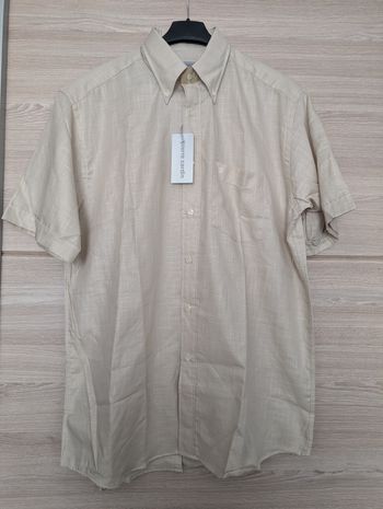 Chemise été homme Pierre Cardin, 100% coton, taille XL, neuve