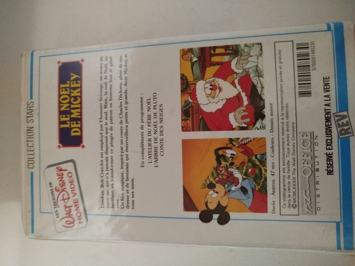 VHS - Les trésors de Walt Disney - Le noël de Mickey - photo numéro 6