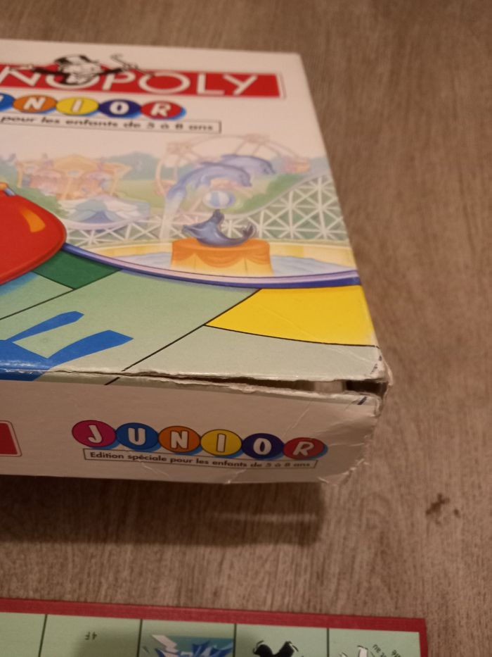 Jeu société enfant jeu Monopoly junior à partir de 5 ans - photo numéro 4