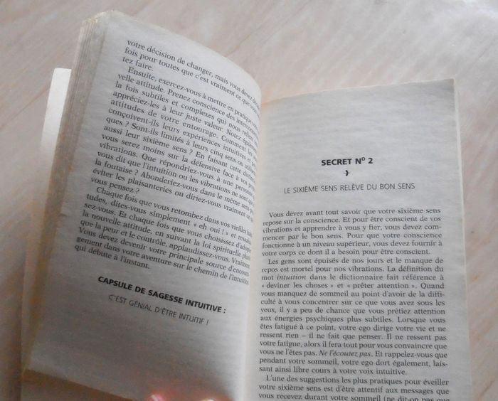 Livre, A l'écoute de votre sixième sens, Sonia Choquette, spiritualité, médiumnité - photo numéro 4