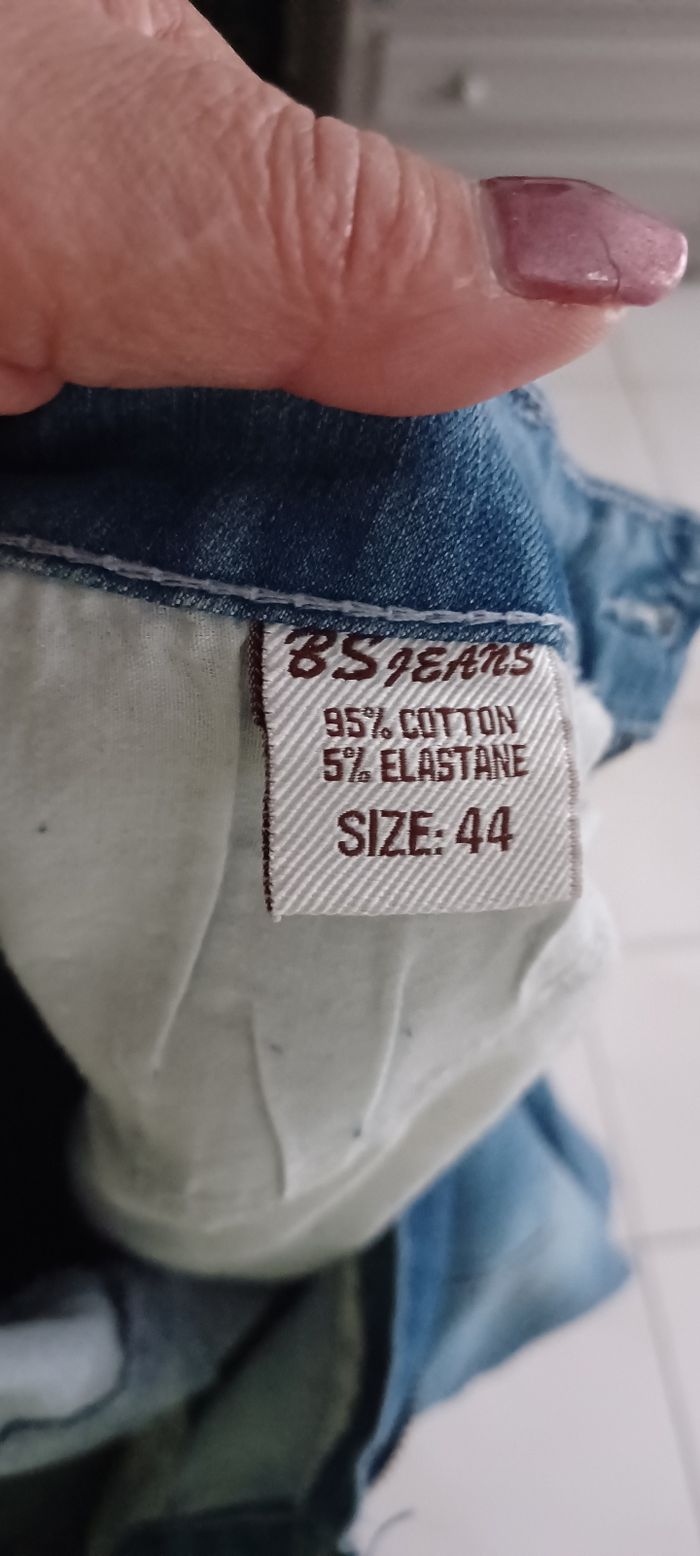 Très belle jupe jeans femme T 44 - photo numéro 8