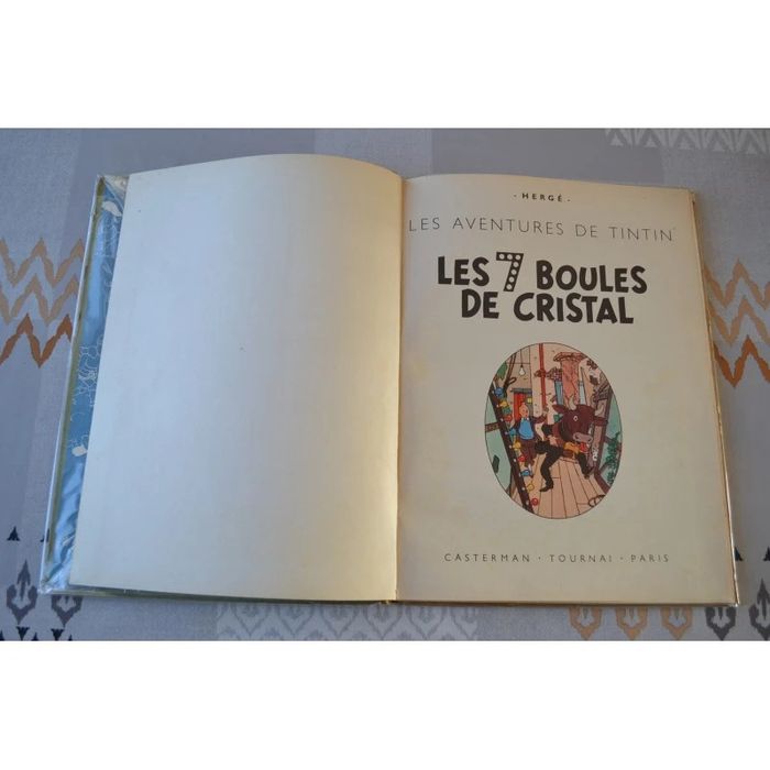 Tintin les 7 boules de cristal B6 de 1952 - photo numéro 5