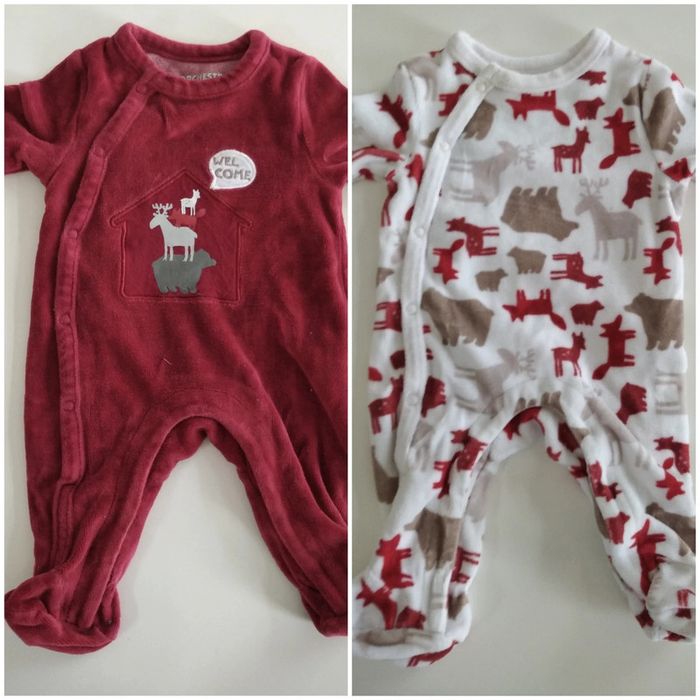 Lot pyjamas orchestra 1mois