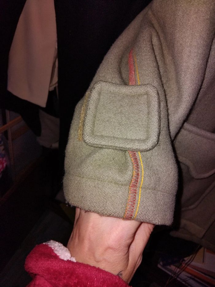 Duffle coat vert pastel y2k - photo numéro 3