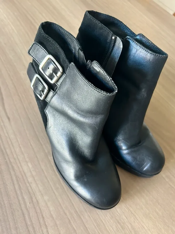 Bottines pointure 38 en excellent état - photo numéro 2