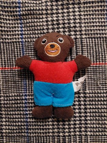 #P1 - Editions Bayard Popi - peluche petite ours brun