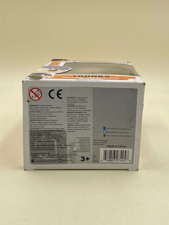 Figurine Funko Pop Dragon Ball Z Trunks N•107 - photo numéro 6