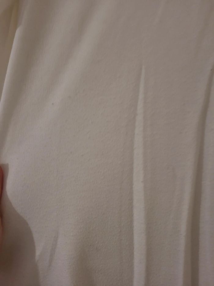 Pull homme manche longue blanc cassé Taille 46/48 BE - photo numéro 3