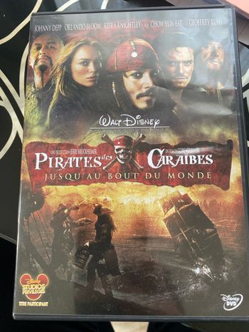 Dvd pirate des Caraïbes 3 jusqu’au bout du monde