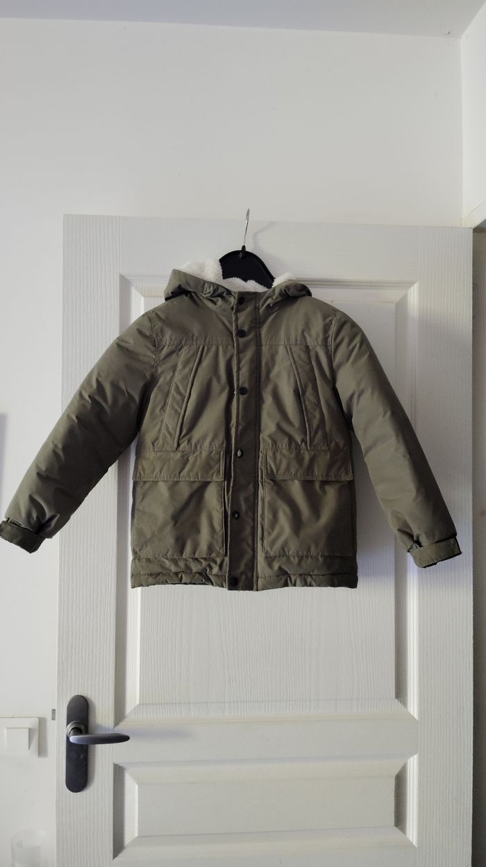 Manteau kaki garcon 10 ans hiver - photo numéro 5
