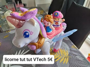 Licorne tut tut vtech