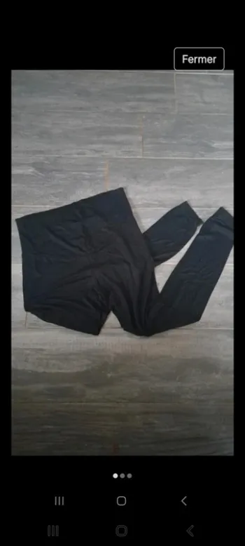 Lot 2 leggings maternité Ligne Maternité 38/40