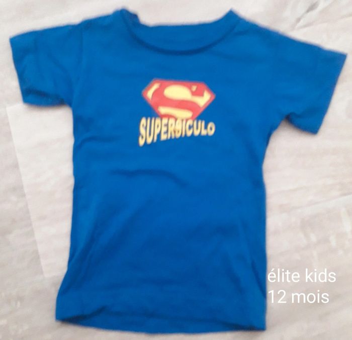 T-shirt superman 12 mois