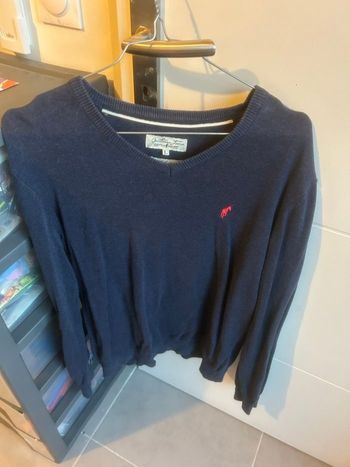 Pull homme gentleman Farmer TBE taille L bleu marine  