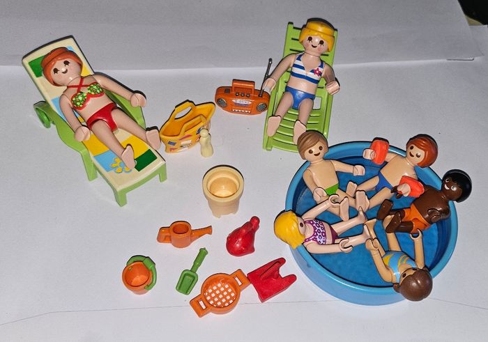 Playmobil personage piscine