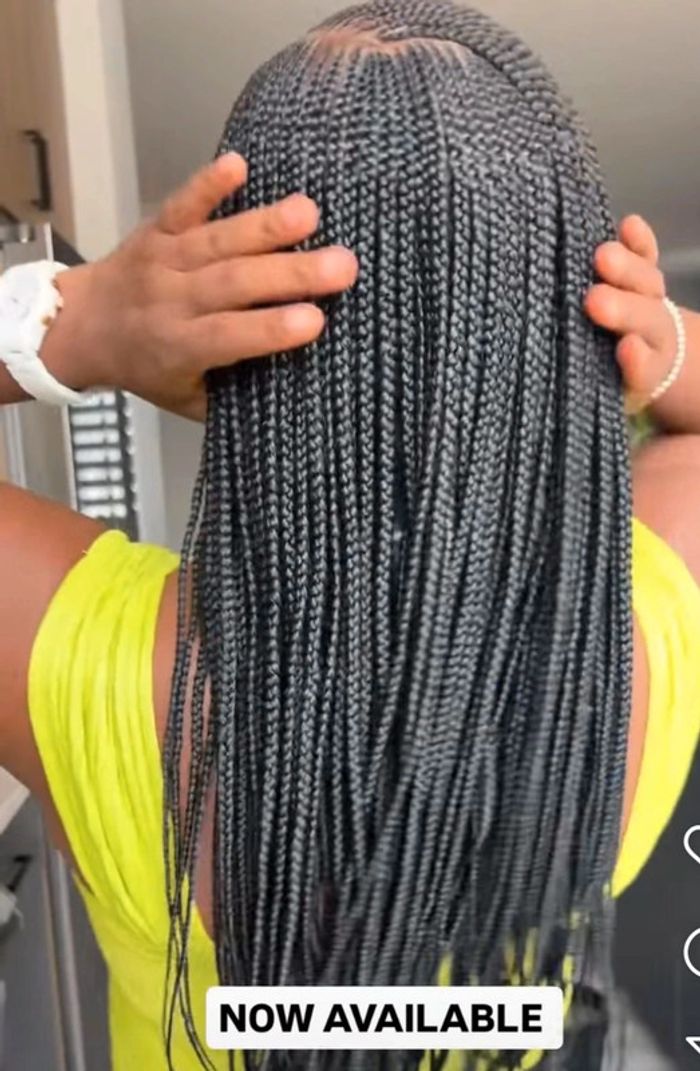 Perruque dentelle braid perruque fulani perruque braid - photo numéro 4