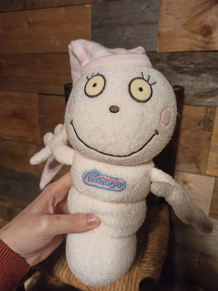 Luminou chenille rose tbe - photo numéro 5