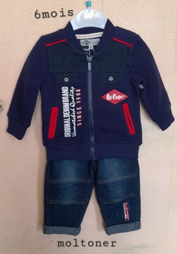 Ensembles gilet  et pantalon jeans