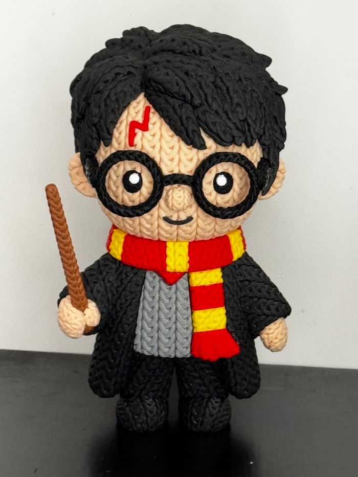 Figurine Harry Potter version tricoté  20 Cm