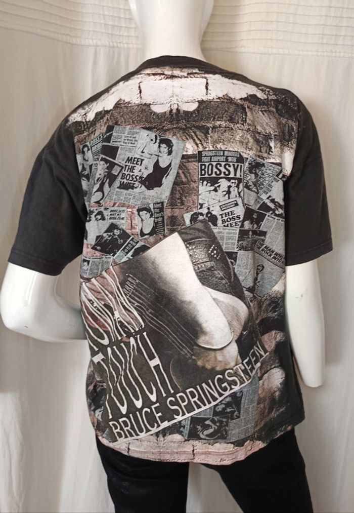 Authentique T-shirt "Bruce Springsteen" 90's Vintage - photo numéro 4