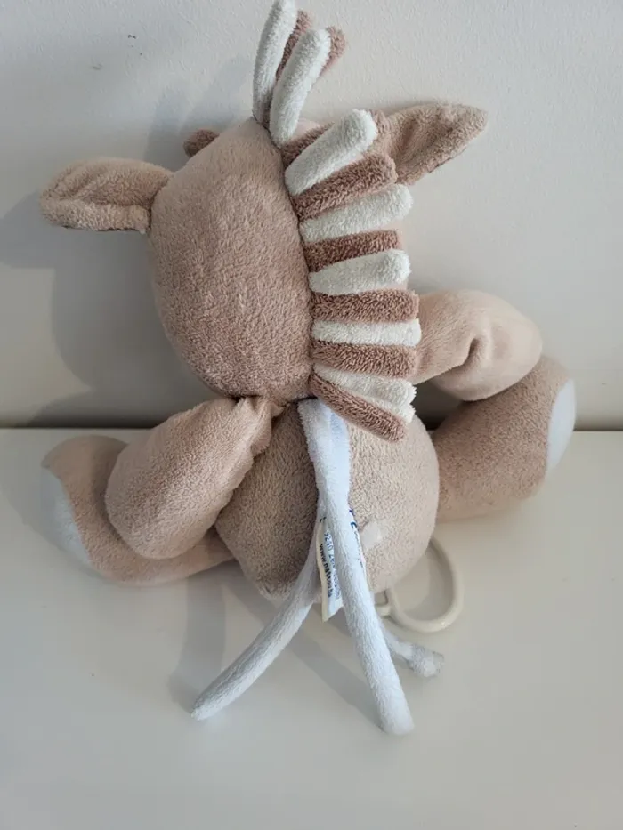 Peluche musicale ane nattou - photo numéro 2
