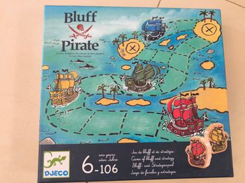 Jeux de société bluff pirates