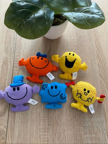 Lot peluches monsieur madame McDo