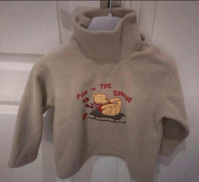 Pull polaire garçon disney winnie l ourson 24 mois