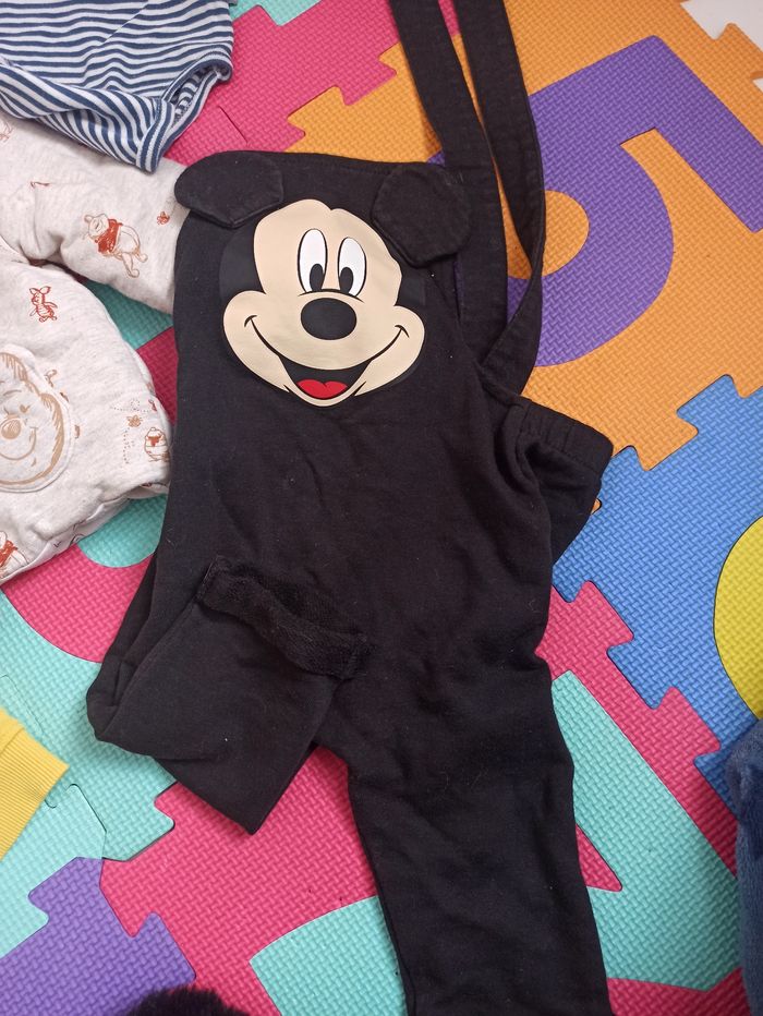 Lot 8 pièces salopette gilet veste bonnet 12 mois bodie - photo numéro 3