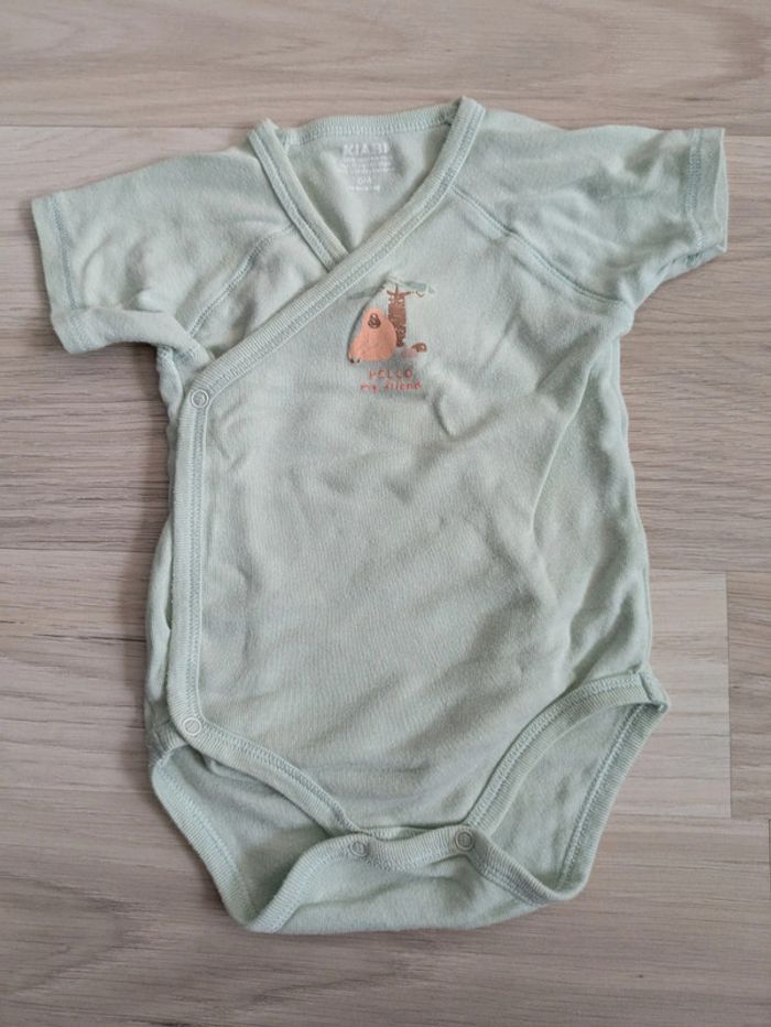 Lot de 3 bodys garçon 6 mois - photo numéro 4