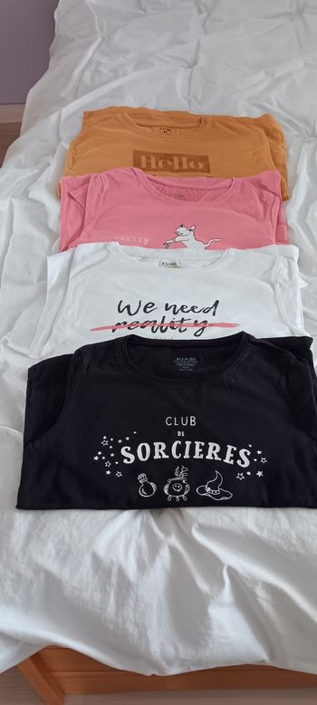 Lot de tee-shirts